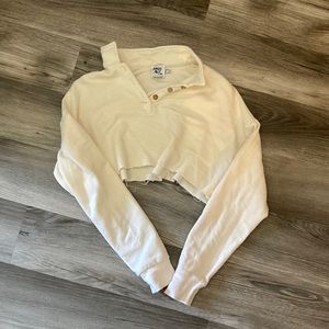 Princess polly cropped long sleeved top